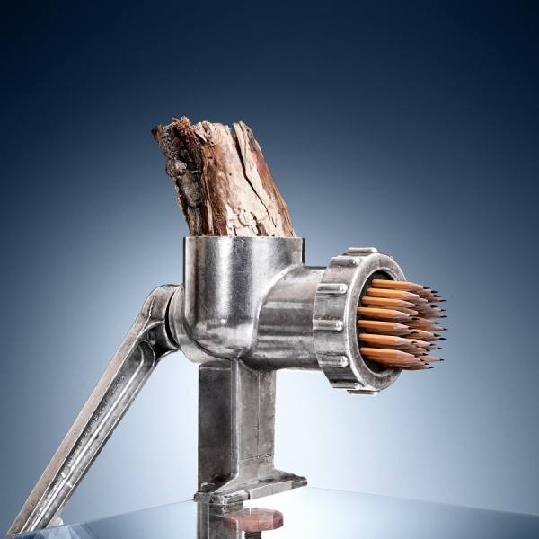 Photograph Lev Savitskiy Mincer Pencils on One Eyeland